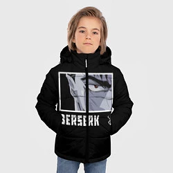 Куртка зимняя для мальчика Берсерк, цвет: 3D-черный — фото 2