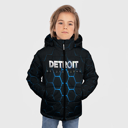 Зимняя куртка для мальчика DETROIT S / 3D-Черный – фото 3