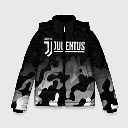 Куртка зимняя для мальчика JUVENTUS ЮВЕНТУС, цвет: 3D-черный