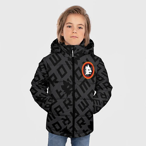 Зимняя куртка для мальчика AS Roma Top 202122 / 3D-Красный – фото 3