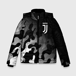 Куртка зимняя для мальчика JUVENTUS ЮВЕНТУС, цвет: 3D-черный