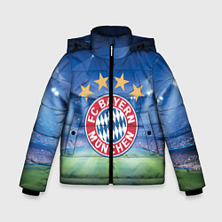 Куртка зимняя для мальчика Бавария Мюнхен, цвет: 3D-красный
