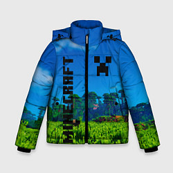 Зимняя куртка для мальчика Minecraft Майнкрафт