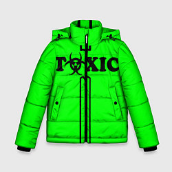 Куртка зимняя для мальчика Toxic, цвет: 3D-красный