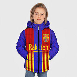 Куртка зимняя для мальчика Barcelona 2020-2021 г, цвет: 3D-черный — фото 2