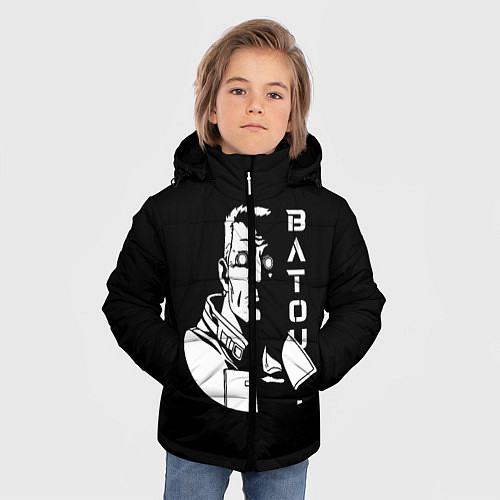 Зимняя куртка для мальчика Бато / 3D-Черный – фото 3