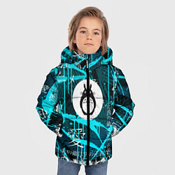 Куртка зимняя для мальчика Тоторо, цвет: 3D-светло-серый — фото 2