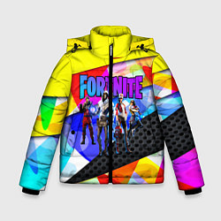 Куртка зимняя для мальчика FORTNITE NEW SEASON 2020, цвет: 3D-черный