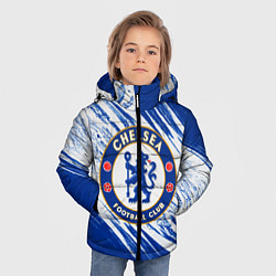 Куртка зимняя для мальчика Chelsea, цвет: 3D-красный — фото 2