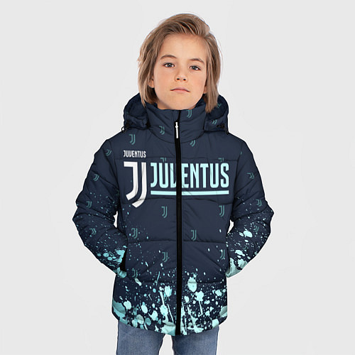 Зимняя куртка для мальчика JUVENTUS ЮВЕНТУС / 3D-Черный – фото 3