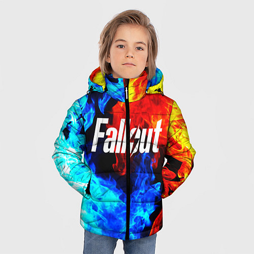 Зимняя куртка для мальчика FALLOUT ФЭЛЛАУТ / 3D-Черный – фото 3