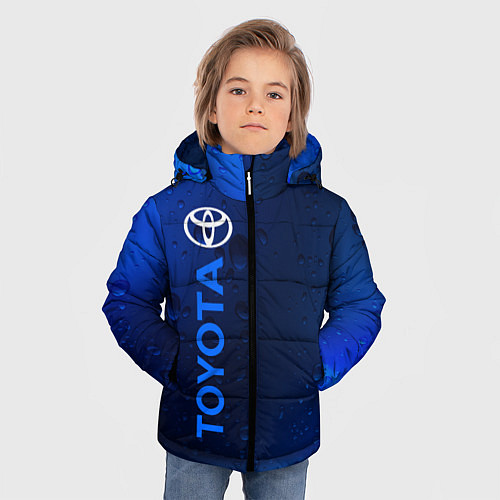 Зимняя куртка для мальчика TOYOTA ТОЙОТА / 3D-Черный – фото 3