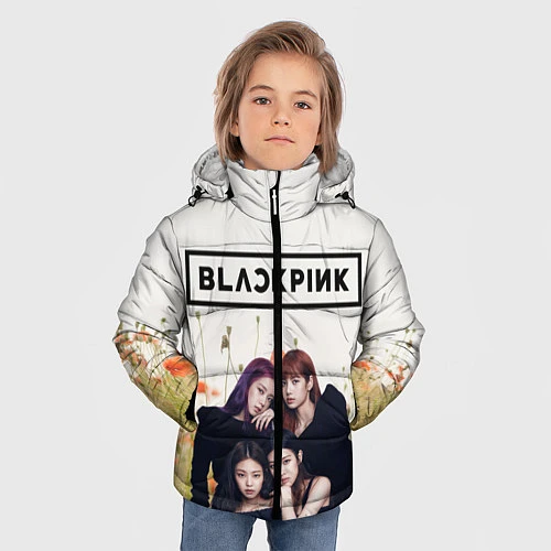 Зимняя куртка для мальчика BlackPink / 3D-Черный – фото 3