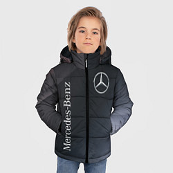 Куртка зимняя для мальчика MERCEDES МЕРСЕДЕС, цвет: 3D-светло-серый — фото 2