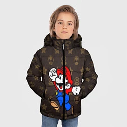 Куртка зимняя для мальчика Mario, цвет: 3D-красный — фото 2