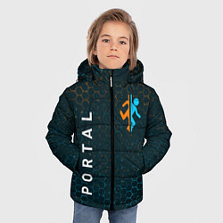 Куртка зимняя для мальчика PORTAL ПОРТАЛ, цвет: 3D-красный — фото 2