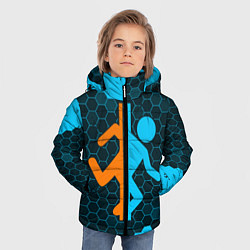 Куртка зимняя для мальчика PORTAL ПОРТАЛ, цвет: 3D-красный — фото 2