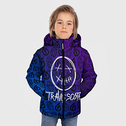 Куртка зимняя для мальчика TRAVIS SCOTT, цвет: 3D-черный — фото 2