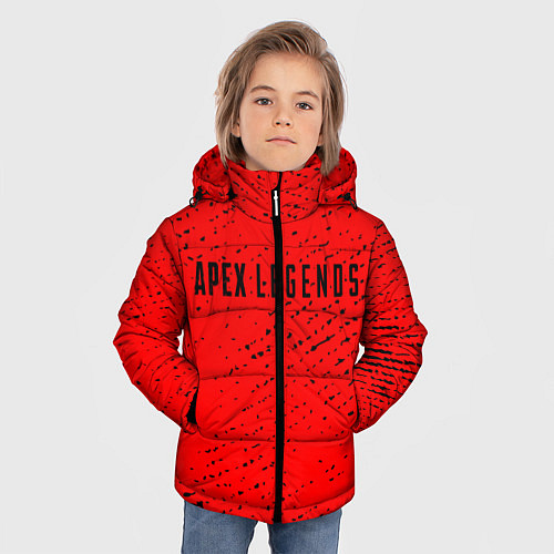 Зимняя куртка для мальчика APEX LEGENDS АПЕКС ЛЕГЕНД / 3D-Черный – фото 3