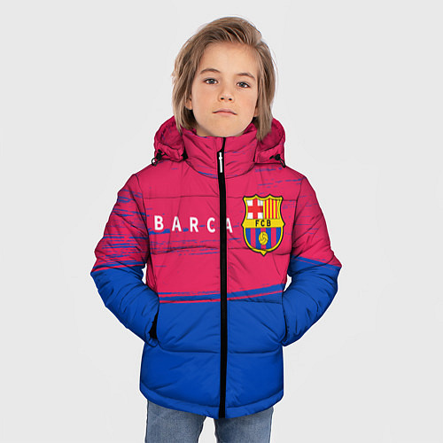 Зимняя куртка для мальчика BARCELONA БАРСЕЛОНА / 3D-Черный – фото 3