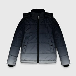 Куртка зимняя для мальчика Градиент, цвет: 3D-черный