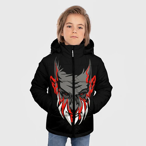 Зимняя куртка для мальчика Finn Balor / 3D-Черный – фото 3