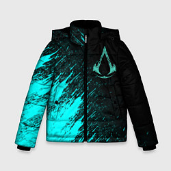 Куртка зимняя для мальчика Assassins Creed Valhalla, цвет: 3D-красный