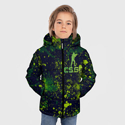 Куртка зимняя для мальчика CS:GO, цвет: 3D-черный — фото 2