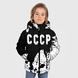 Куртка зимняя для мальчика СССР USSR, цвет: 3D-красный — фото 2