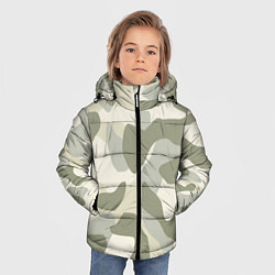Куртка зимняя для мальчика Camouflage 1, цвет: 3D-черный — фото 2