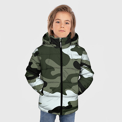 Зимняя куртка для мальчика Camouflage 2 / 3D-Черный – фото 3