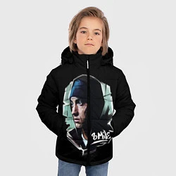 Куртка зимняя для мальчика EMINEM 8 MILE, цвет: 3D-черный — фото 2