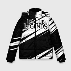 Куртка зимняя для мальчика League of Legends, цвет: 3D-светло-серый