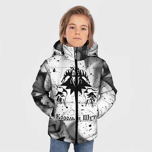 Зимняя куртка для мальчика КОРОЛЬ И ШУТ / 3D-Черный – фото 3