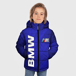 Куртка зимняя для мальчика BMW, цвет: 3D-светло-серый — фото 2