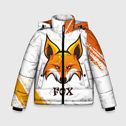 Куртка зимняя для мальчика FOX, цвет: 3D-красный