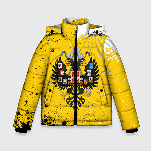Зимняя куртка для мальчика РОССИЙСКАЯ ИМПЕРИЯ / 3D-Светло-серый – фото 1