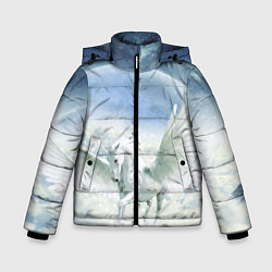 Куртка зимняя для мальчика Пегас, цвет: 3D-черный