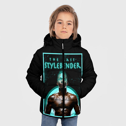 Зимняя куртка для мальчика Исраэль Адесанья / 3D-Черный – фото 3
