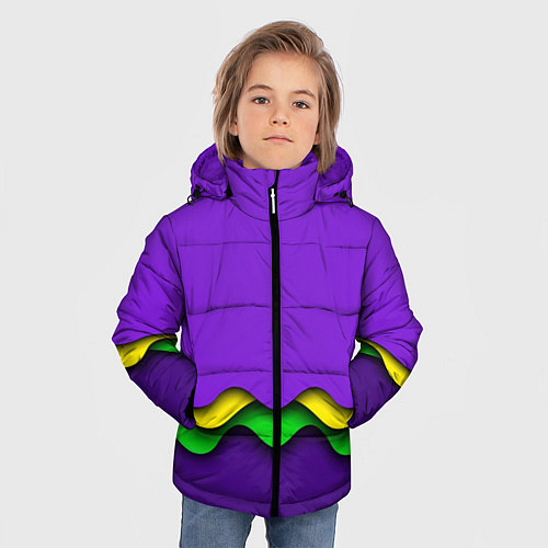 Зимняя куртка для мальчика MELTING / 3D-Черный – фото 3