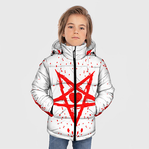 Зимняя куртка для мальчика GHOSTEMANE / 3D-Черный – фото 3