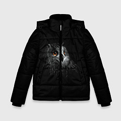 Куртка зимняя для мальчика Сова, цвет: 3D-светло-серый