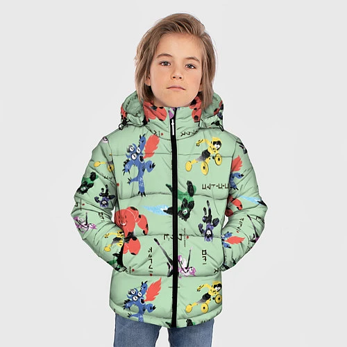 Зимняя куртка для мальчика Big Hero 6 / 3D-Черный – фото 3