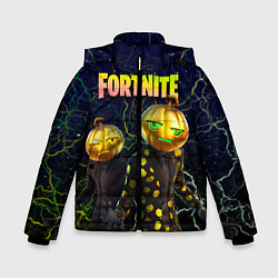 Куртка зимняя для мальчика Fortnite Jack Gourdon, цвет: 3D-черный