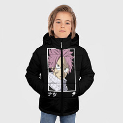 Куртка зимняя для мальчика Natsu, цвет: 3D-черный — фото 2