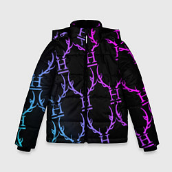 Куртка зимняя для мальчика Hannibal, цвет: 3D-черный
