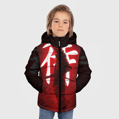 Зимняя куртка для мальчика NEON SAMURAI / 3D-Черный – фото 3