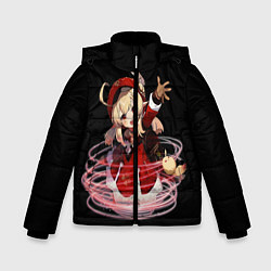 Куртка зимняя для мальчика Genshin Impact Klee, цвет: 3D-черный