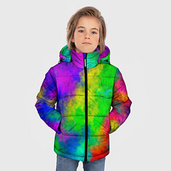 Куртка зимняя для мальчика Multicolored, цвет: 3D-черный — фото 2