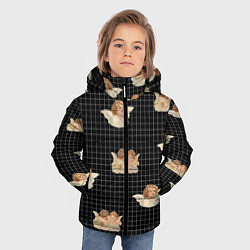 Куртка зимняя для мальчика Ангел, цвет: 3D-черный — фото 2